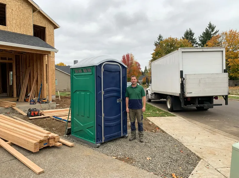Construction Job-Site Toilet Rental in Salem, OR