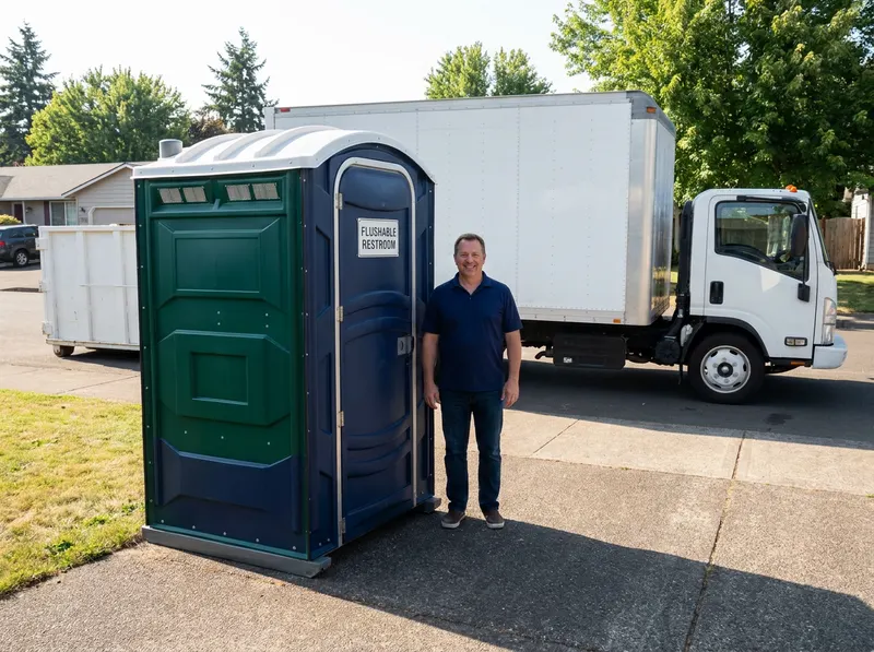 Flushable Restroom Rental in Salem, OR